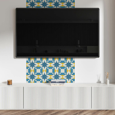 Dekorpanel falra Geometriai csillag minta