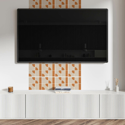 Pvc falpanel Absztrakt geometriai formák