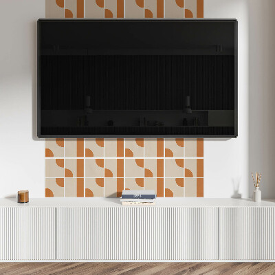 Pvc falpanel Absztrakt geometriai formák
