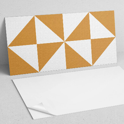 Pvc falpanel Geometriai háromszögek négyzetekben