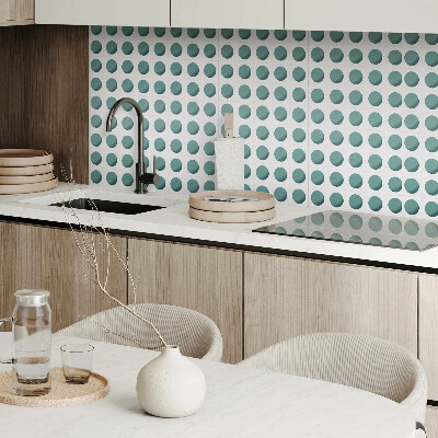 Dekorpanel falra Geometriai körök egy rácsban