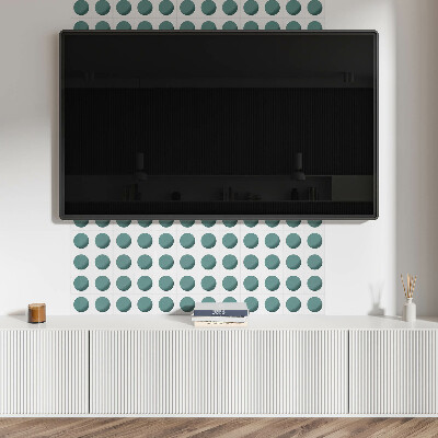 Dekorpanel falra Geometriai körök egy rácsban