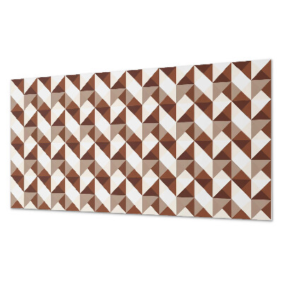 Falvédő falburkoló panel Geometrikus háromszög minta