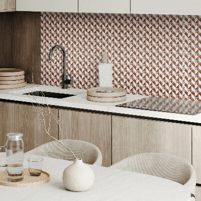 Falvédő falburkoló panel Geometrikus háromszög minta
