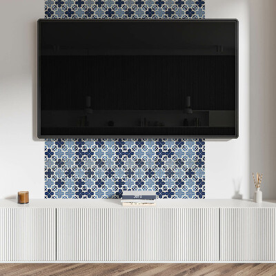 Dekorpanel falra Geometrikus virágmintás