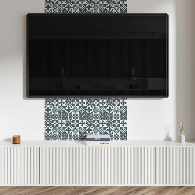 Dekorpanel falra Geometriai minták csempe
