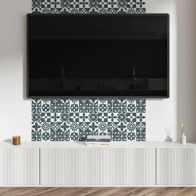 Dekorpanel falra Geometriai minták csempe