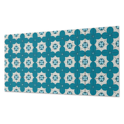 Dekorpanel falra Geometrikus virágmintás