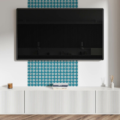 Dekorpanel falra Geometrikus virágmintás