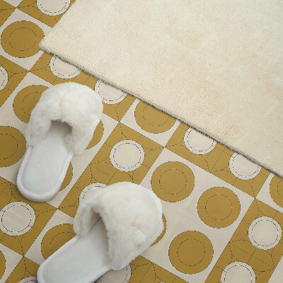 Pvc falpanel Geometriai minta körökkel