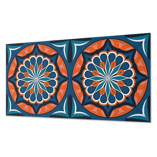 Falvédő falburkoló panel Mandala minta levelekkel