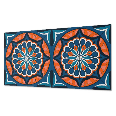 Falvédő falburkoló panel Mandala minta levelekkel