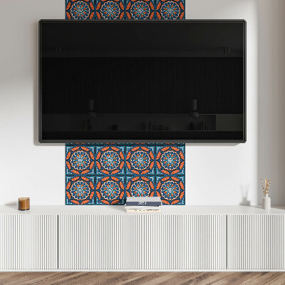 Falvédő falburkoló panel Mandala minta levelekkel