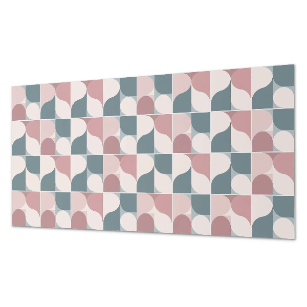 Falvédő falburkoló panel Absztrakt geometrikus minta