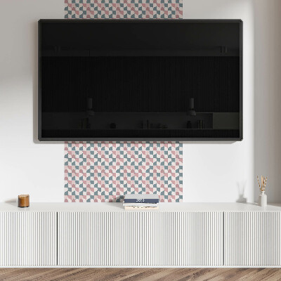 Falvédő falburkoló panel Absztrakt geometrikus minta