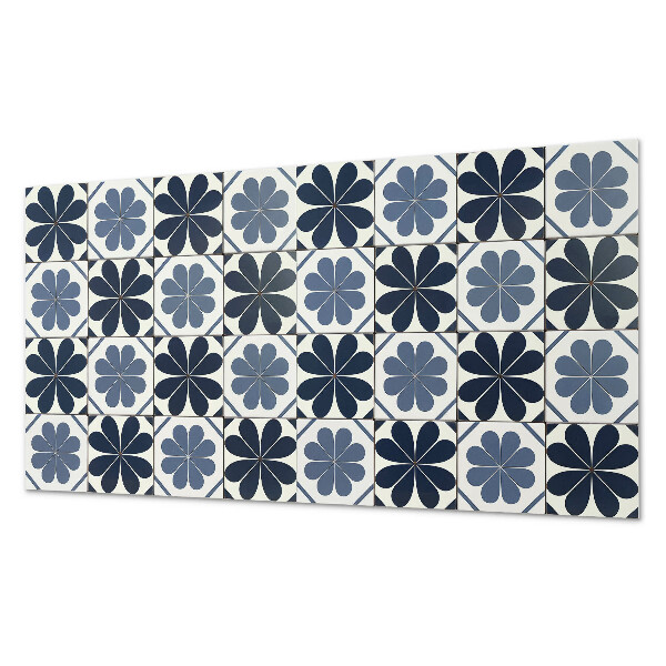 Pvc falpanel Virágmintás csempe