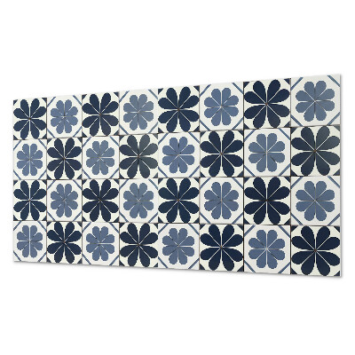 Pvc falpanel Virágmintás csempe