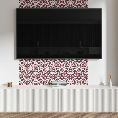 Pvc falpanel Virágmintás levelekkel