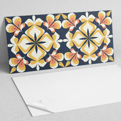 Dekorpanel falra Geometrikus virágmintás