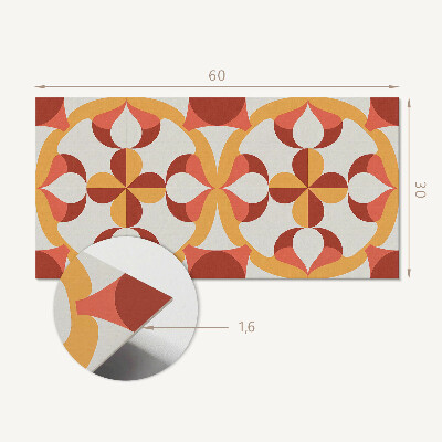 Dekorpanel falra Absztrakt geometrikus minta