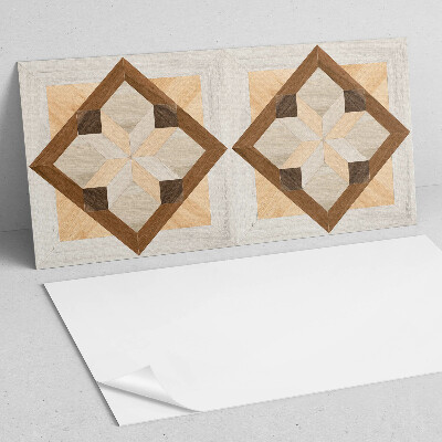 Pvc falpanel Geometriai minta egy négyzetben