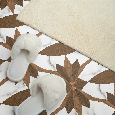 Dekorpanel falra Geometrikus minta fával