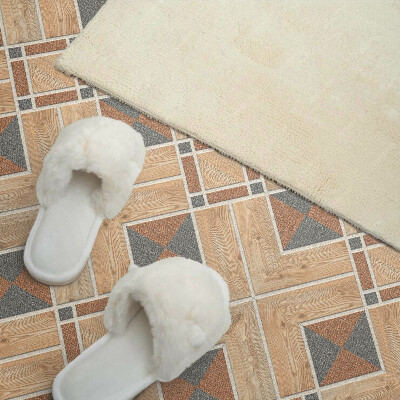 Pvc falpanel Geometrikus minta fával