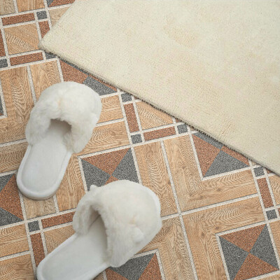 Pvc falpanel Geometrikus minta fával