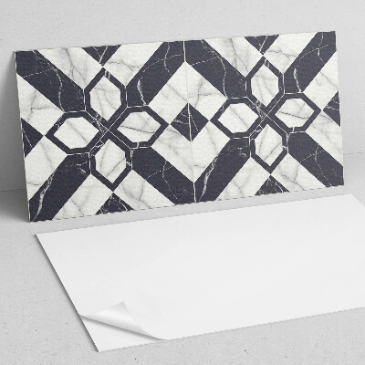 Dekorpanel falra Geometrikus márvány minta