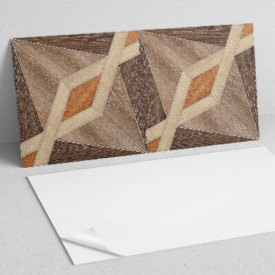Dekorpanel falra Geometrikus fa minta
