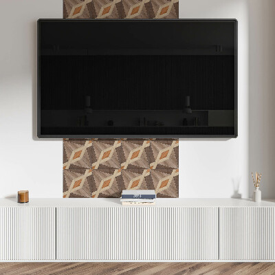 Dekorpanel falra Geometrikus fa minta