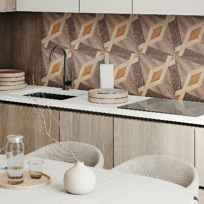 Dekorpanel falra Geometrikus fa minta