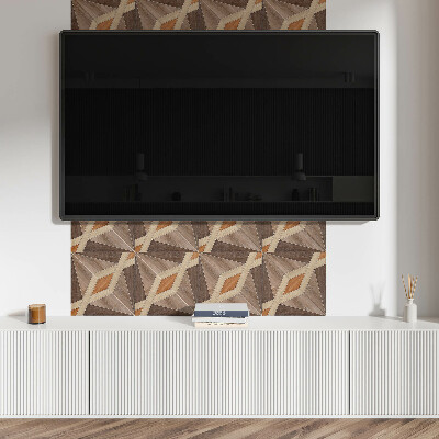 Dekorpanel falra Geometrikus fa minta