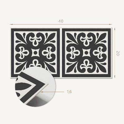 Pvc falpanel Minta elegáns motívumokkal