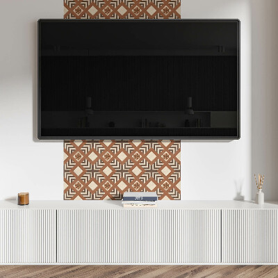 Pvc falpanel Minta geometrikus motívumokkal