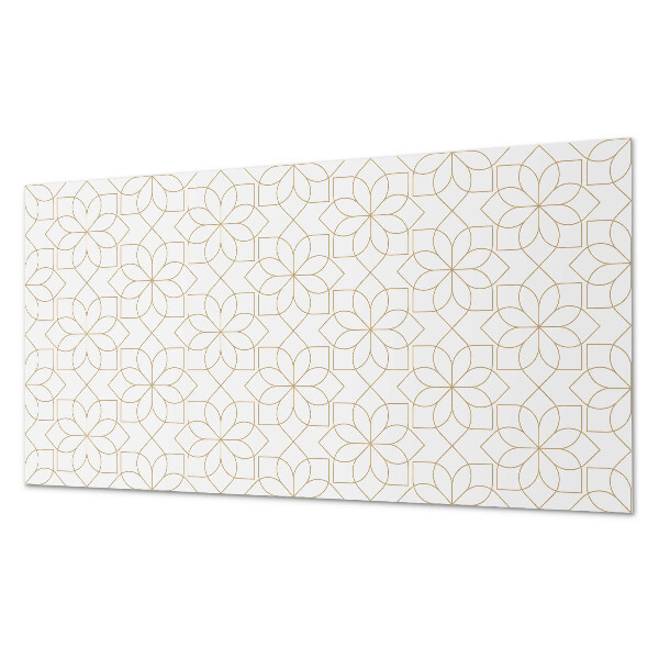 Pvc falpanel Geometrikus virágmintás