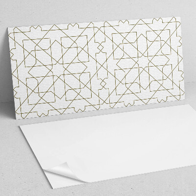 Falvédő falburkoló panel Geometriai vonal minta