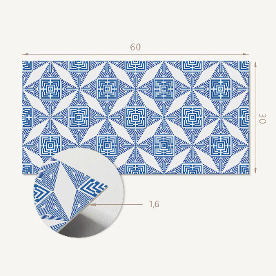 Dekorpanel falra Geometrikus rács minta