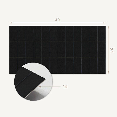 Pvc falpanel Téglalapok geometriai mintája