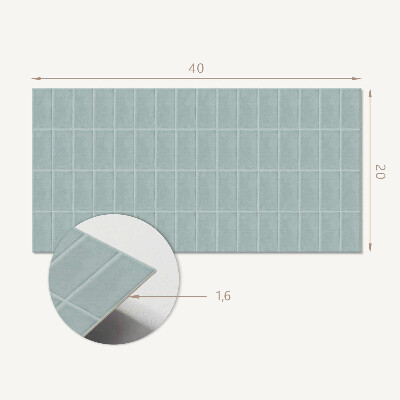 Dekorpanel falra Geometrikus csempe minta