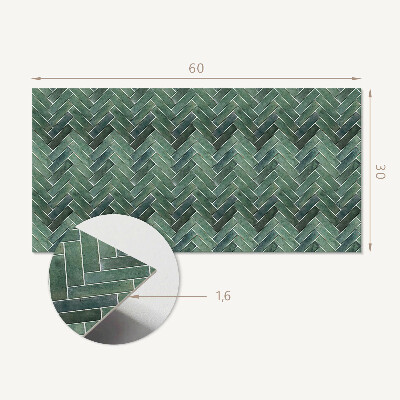 Pvc falpanel 3D halszálkás minta