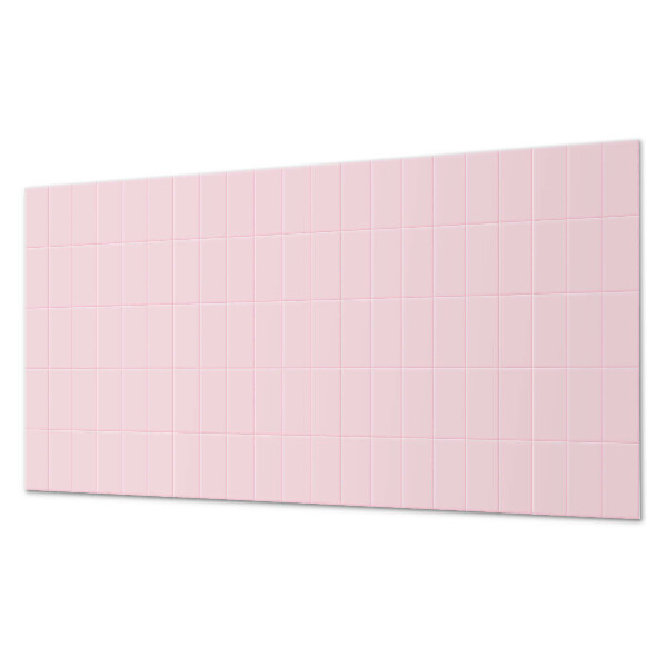Falvédő falburkoló panel Sima csempe rácsban