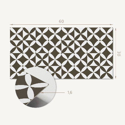 Pvc falpanel Absztrakt geometrikus minta