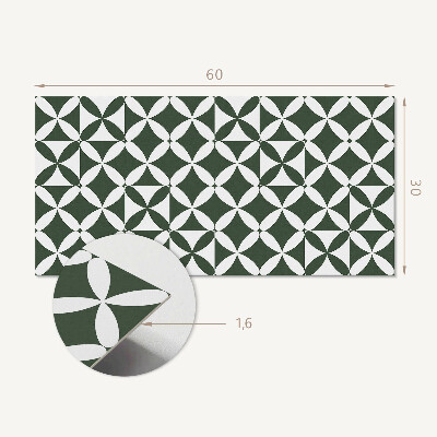 Dekorpanel falra Geometrikus sakktábla minta