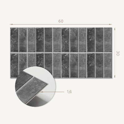 Pvc falpanel A csempe geometriai elrendezése