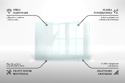 Átlátszó konyhai hátfal panel