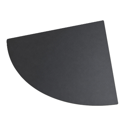 Negyedkör alakú grill védőalátét 100x100 cm