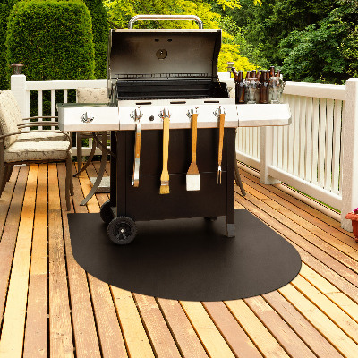 Félgömbölyű grill alátét lemez 100x100 cm
