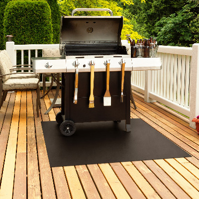 Téglalap alakú grill alátét lemez 100x70 cm méretben