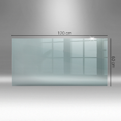 Kandalló üveg alátét téglalap alakú átlátszó